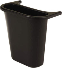 Rubbermaid - 14 Qt Black Rectangle Recycling Container - 297mm High x 269.24mm Long x 185.42mm Wide - Top Tool & Supply