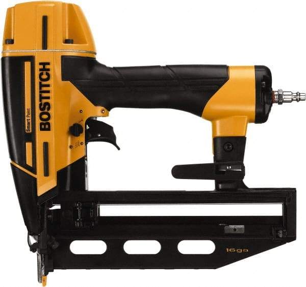 Stanley Bostitch - 1-1/4 to 2-1/2" Nail Length, 16 Gauge Finish Air Nailer Kit - 70 to 120 psi - Top Tool & Supply