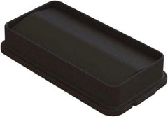 O-Cedar - Rectangle Lid for Use with 23 Gal Rectangular Trash Cans - Black, Plastic, For O-Cedar 6823 - Top Tool & Supply