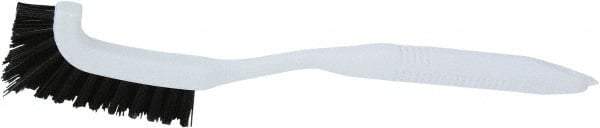 O-Cedar - 3/4" Bristle Length, Nylon Scouring Brush - 3/4" Wide Head, 8-1/2" OAL, White, Plastic Block - Top Tool & Supply