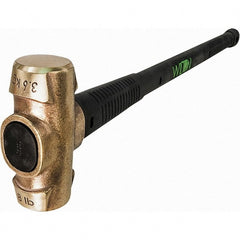 Wilton - Non-Sparking Hammers Tool Type: Brass Hammer Head Material: Brass - Top Tool & Supply