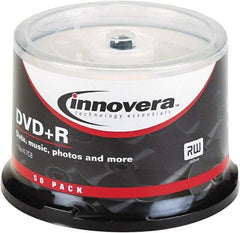 innovera - DVD+R Discs - Use with CD, DVD Drives - Top Tool & Supply