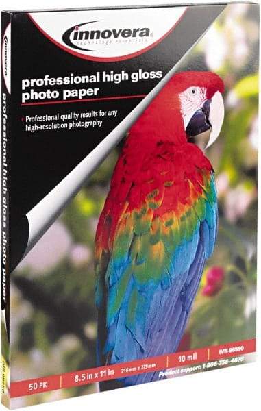 innovera - White Photo Paper - Top Tool & Supply