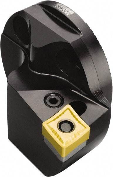 Sandvik Coromant - Right Hand Cut, Size 32, CNMG 120408 Insert Compatiblity, Internal Modular Turning & Profiling Cutting Unit Head - 22mm Ctr to Cutting Edge, 32mm Head Length, Through Coolant, Series T-Max P - Top Tool & Supply