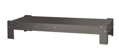 Durham - Gray, Steel, Cabinet Leg Kit - 34" Wide x 24-11/16" Deep x 7-1/2" High Body - Top Tool & Supply