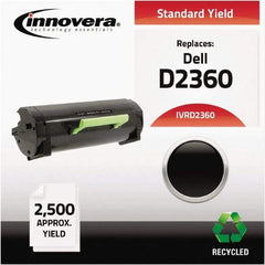 innovera - Black Toner Cartridge - Use with Dell B2360D, B2360DN, B3460DN, B3465DN, B3465DNF - Top Tool & Supply