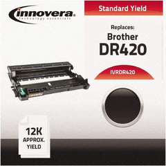 innovera - Black Drum - Use with Brother DCP-7060, 7065DN, HL-2220, 2230, 2280DW, 2240, 2240D, FAX-2840, 2940, MFC-7240, 7360N, 7460DN, 7860DW - Top Tool & Supply