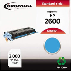 innovera - Cyan Toner Cartridge - Use with HP Color LaserJet 1600, 2600, CM1015 MFP, CM1017 MFP - Top Tool & Supply