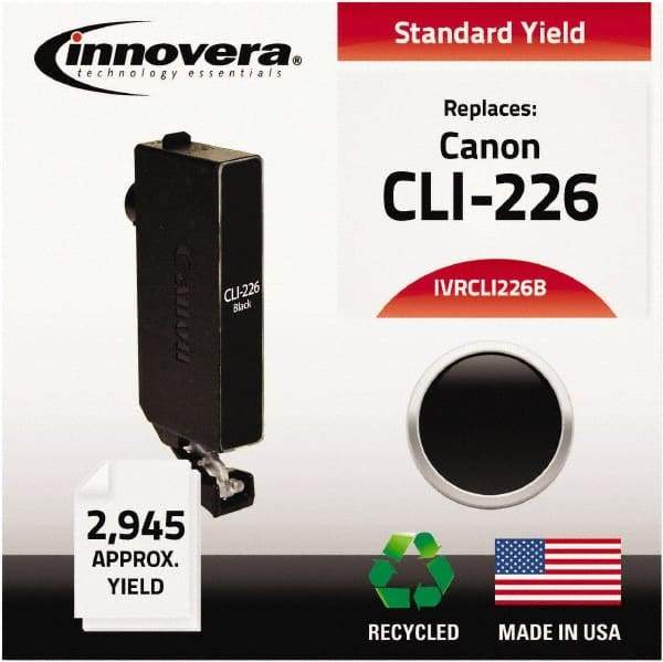 innovera - Black Inkjet Printer Cartridge - Use with Canon PIXMA iP4820, iX6520, MG5120, MG5220, MG6120, MG8120, MX882, MX892 - Top Tool & Supply