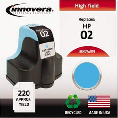 innovera - Inkjet Printer Cartridge - Use with HP Photosmart C5180, C6180, C7180, D6160, D7145, D7155, D7160, D7345, D7355, D7360, 3110, 3210, 3310, 8250 - Top Tool & Supply