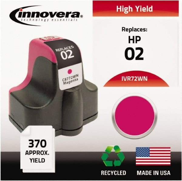 innovera - Magenta Inkjet Printer Cartridge - Use with HP Photosmart C5180, C6180, C7180, D6160, D7145, D7155, D7160, D7345, D7355, D7360, 3110, 3210, 3310, 8250 - Top Tool & Supply