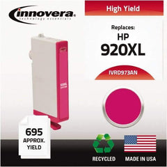 innovera - Magenta Inkjet Printer Cartridge - Use with HP Officejet 6000, 6000 Wireless, 6500, 6500 Wireless, Officejet Wide Format 7500A - Top Tool & Supply