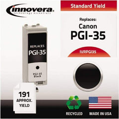 innovera - Black Inkjet Printer Cartridge - Use with Canon PIXMA iP100 - Top Tool & Supply