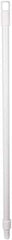 Remco - 36 x 1" Fiberglass Squeegee Handle - European Threaded Connection, White - Top Tool & Supply