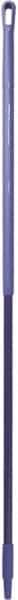 Vikan - 59 x 1-1/4" Fiberglass Squeegee Handle - European Threaded Connection, Purple - Top Tool & Supply