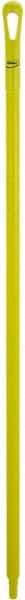 Vikan - 51 x 1-1/4" Polypropylene Squeegee Handle - European Threaded Connection, Yellow - Top Tool & Supply