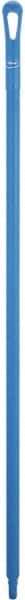 Vikan - 51 x 1-1/4" Polypropylene Squeegee Handle - European Threaded Connection, Blue - Top Tool & Supply