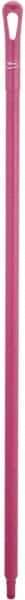 Vikan - 51 x 1-1/4" Polypropylene Squeegee Handle - European Threaded Connection, Pink - Top Tool & Supply