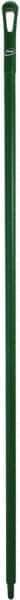 Vikan - 67 x 1-19/64" Polypropylene Squeegee Handle - European Threaded Connection, Green - Top Tool & Supply