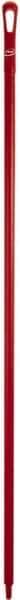 Vikan - 67 x 1-19/64" Polypropylene Squeegee Handle - European Threaded Connection, Red - Top Tool & Supply