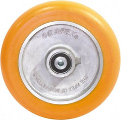 Caster Connection - 10 Inch Diameter x 2 Inch Wide, Polyurethane on Aluminum Caster Wheel - 1,500 Lb. Capacity, 2.2 Inch Hub Length, 1/2 Inch Axle Diameter, Sealed Precision Ball Bearing - Top Tool & Supply