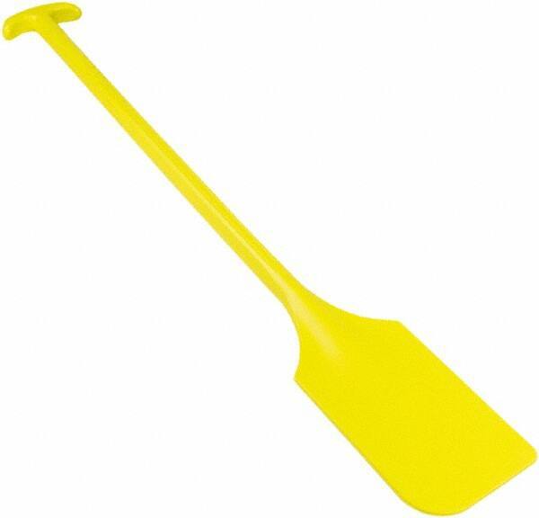 Remco - Yellow Polypropylene Mixing Paddle without Holes - 40" Overall Length - Top Tool & Supply