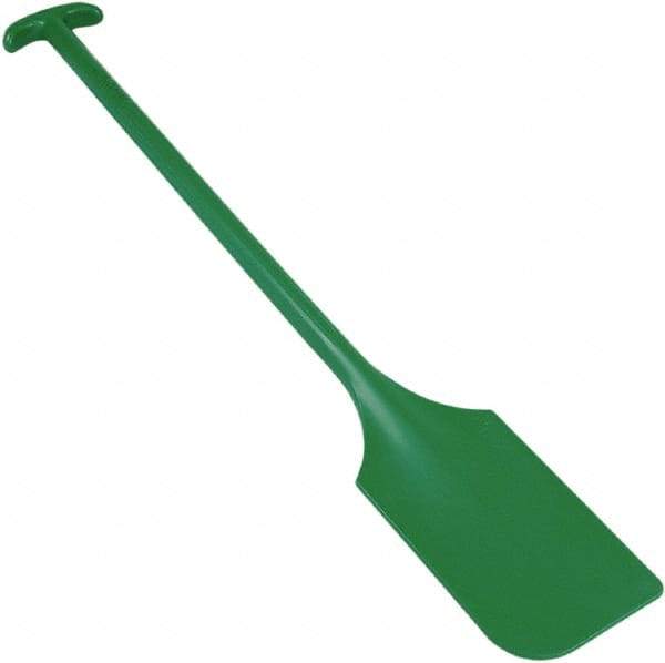 Remco - Green Polypropylene Mixing Paddle without Holes - 40" Overall Length - Top Tool & Supply