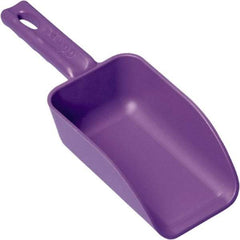 Remco - 16 oz Purple Polypropylene Flat Bottom Scoop - 3.2" Wide x 2" Deep Bowl, 10.4" OAL - Top Tool & Supply