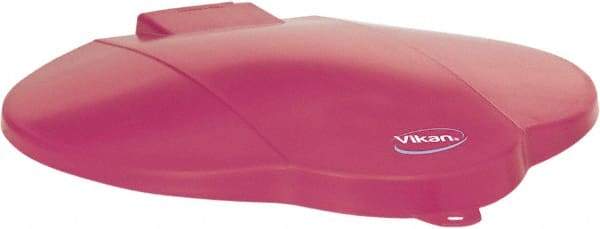 Vikan - 3 Gal Polypropylene Pail Lid - Pink, For Use with 5686 - Top Tool & Supply