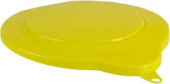 Vikan - 1.5 Gal Polypropylene Pail Lid - Yellow, For Use with 5693 - Top Tool & Supply