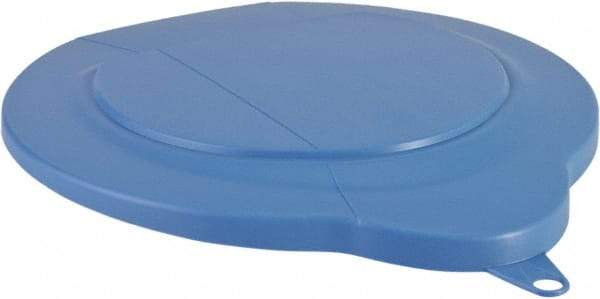 Vikan - 1.5 Gal Polypropylene Pail Lid - Blue, For Use with 5690 - Top Tool & Supply