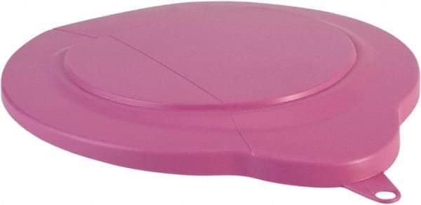 Vikan - 1.5 Gal Polypropylene Pail Lid - Pink, For Use with 5688 - Top Tool & Supply