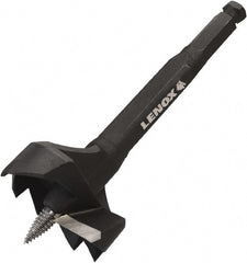 1-3/4″, 1/2″ Hex Shank, Oxide Finish, Bi-Metal Self Feed Drill Bit 5-1/2″ Overall Length, 4-1/2″ Shank Length, Extendable