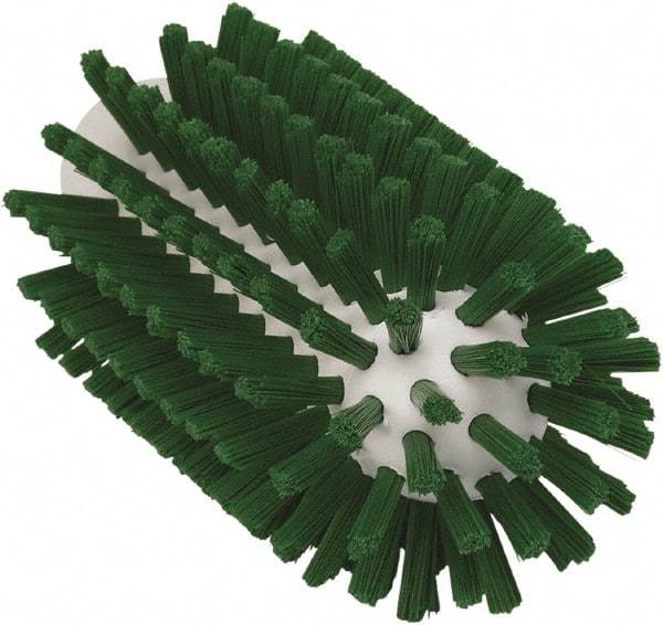 Vikan - 2-1/2" Diam Polyester Tube Brush - 6" OAL, 5-1/4" Head Length, Polypropylene Handle - Top Tool & Supply