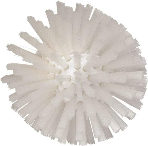 Vikan - 5" Diam Polyester Tube Brush - 4-1/2" OAL, 2-7/8" Head Length, Polypropylene Handle - Top Tool & Supply