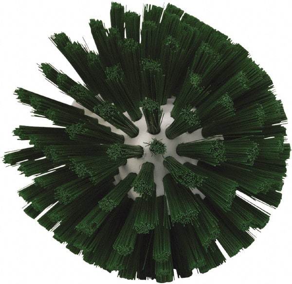 Vikan - 5" Diam Polyester Tube Brush - 4-1/2" OAL, 2-7/8" Head Length, Polypropylene Handle - Top Tool & Supply