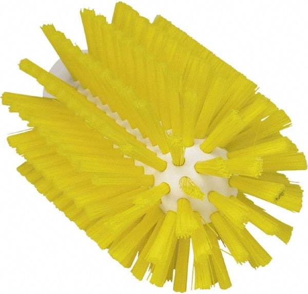 Vikan - 3" Diam Polyester Tube Brush - 6" OAL, 5-1/4" Head Length, Polypropylene Handle - Top Tool & Supply