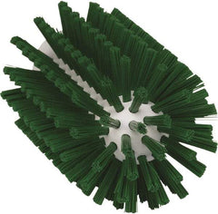 Vikan - 3" Diam Polyester Tube Brush - 6" OAL, 5-1/4" Head Length, Polypropylene Handle - Top Tool & Supply