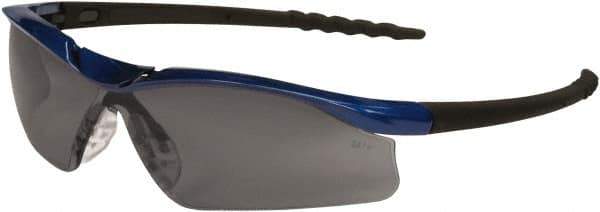 MCR Safety - Gray Lenses, Framed Safety Glasses - Anti-Fog, Scratch Resistant, Size Universal, Wrap Around - Top Tool & Supply