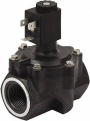 Spartan Scientific - 1" NPT Port, 2 Way, 2 Position, Glass-Filled Polyester Solenoid Valve - Normally Closed, NBR Seal - Top Tool & Supply