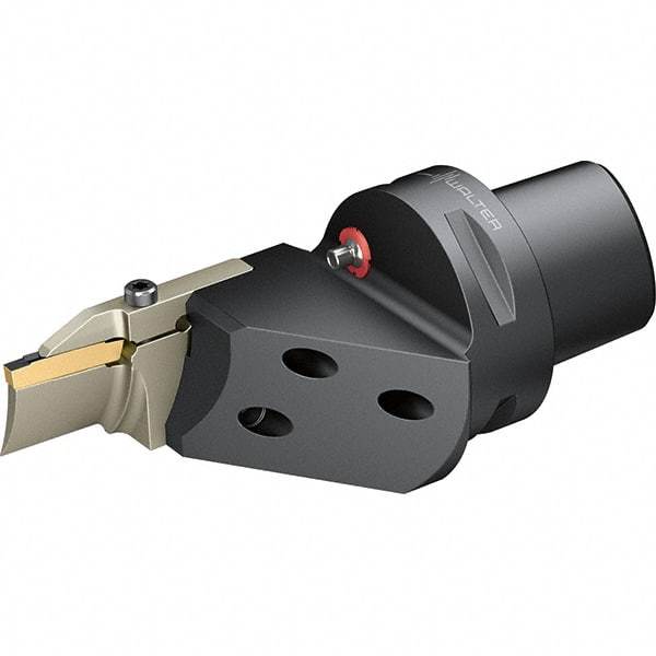 Walter - 0.827" Max Depth of Cut, Indexable Grooving Cutoff Toolholder - Series NCFE-GX24-CAPTO - Top Tool & Supply