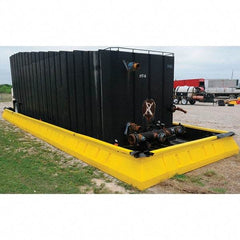 UltraTech - 3,978 Gal Polyethylene Containment Berm System - 1' High x 49' Wide x 10" Long - Top Tool & Supply