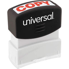 UNIVERSAL - Pre-inked Stock Stamps Type: Message Message: COPY - Top Tool & Supply