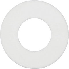 Value Collection - 1-1/2" Pipe, 1-29/32" ID x 3-3/4" OD Flange Gasket - PTFE Plastic, White, 1/16" Thick - Top Tool & Supply