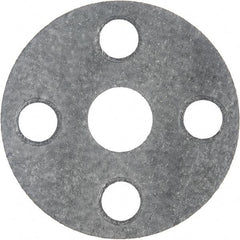 Value Collection - 2-1/2" Pipe, 2-7/8" ID x 7" OD Flange Gasket - Flexible Graphite, Gray, 1/8" Thick - Top Tool & Supply