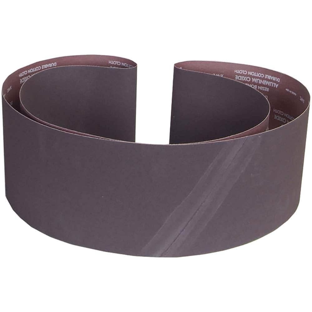 Norton - 6" Wide x 108" OAL, 100 Grit, Aluminum Oxide Abrasive Belt - Top Tool & Supply