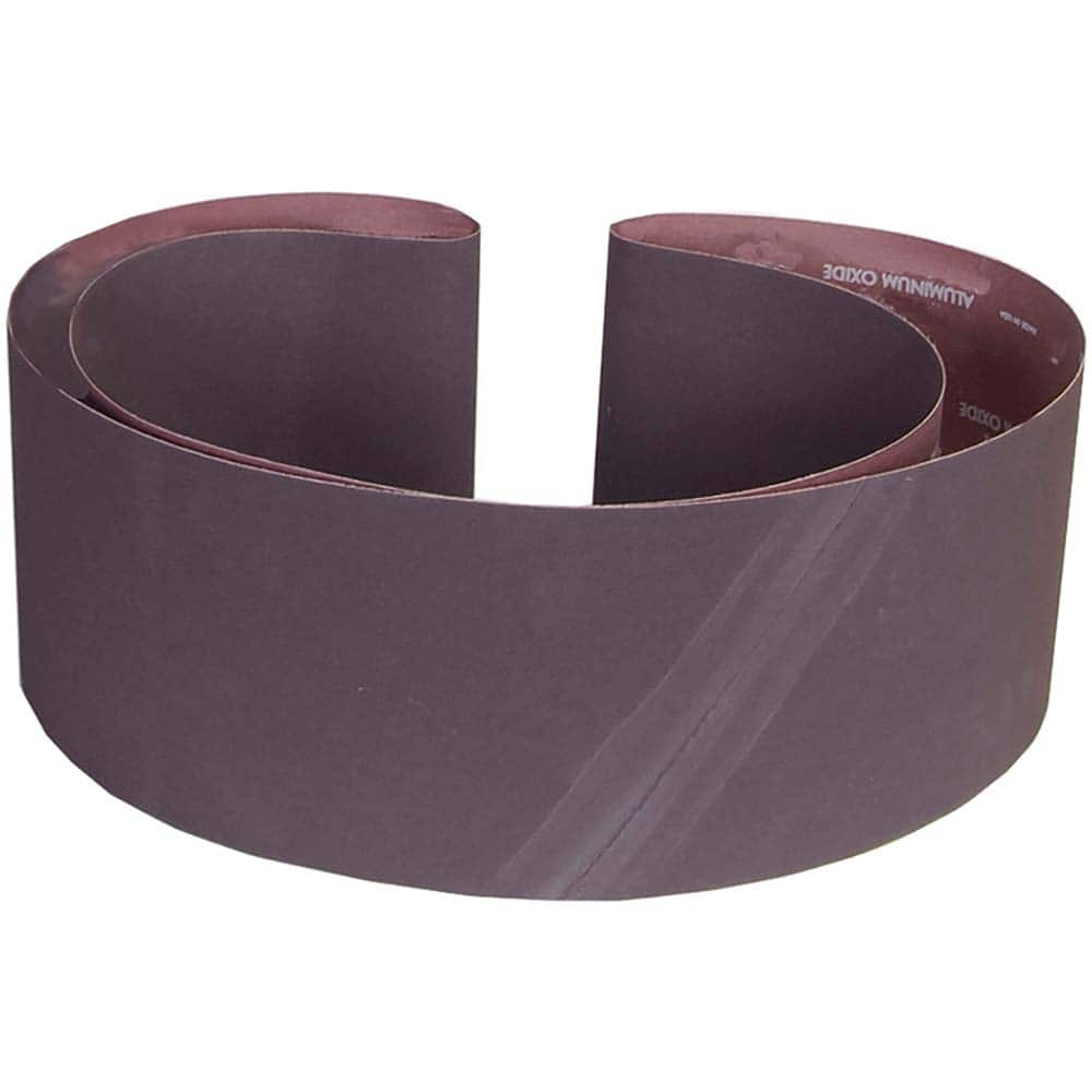 Norton - 6" Wide x 108" OAL, 80 Grit, Aluminum Oxide Abrasive Belt - Top Tool & Supply