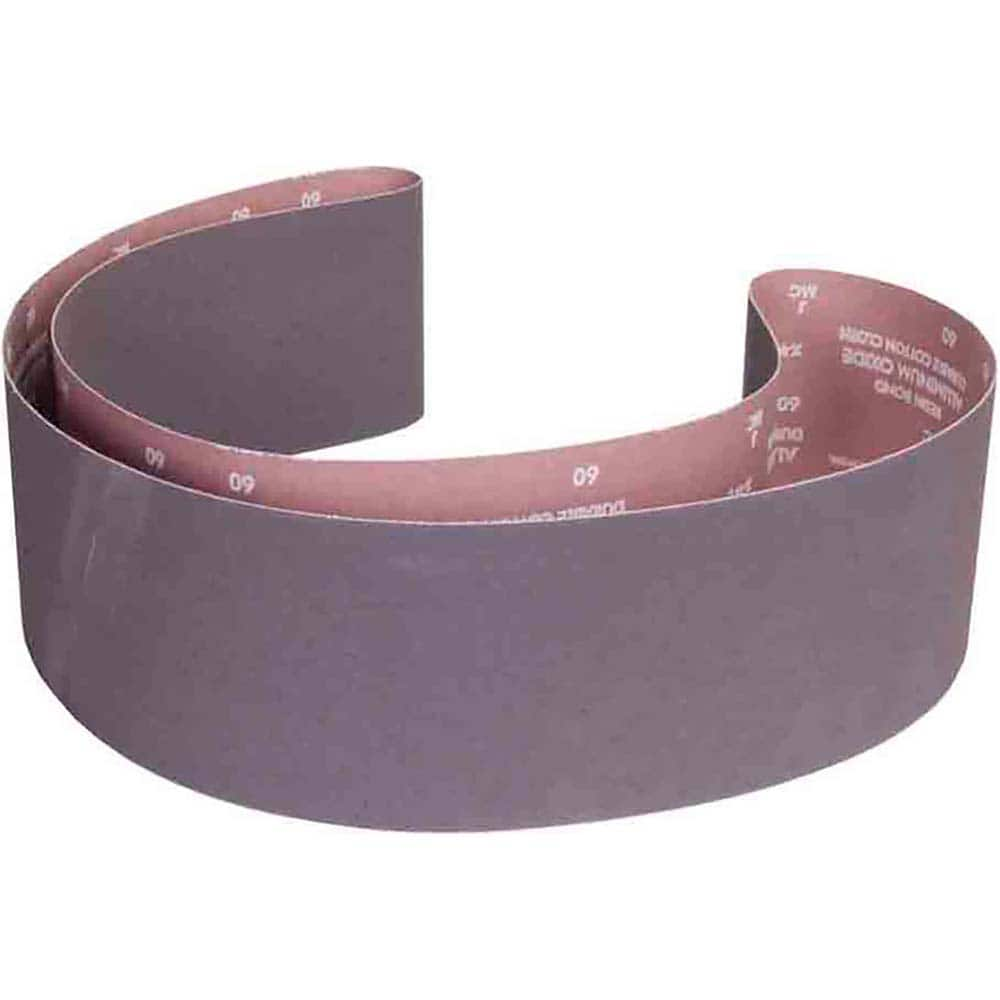 Norton - 6" Wide x 89" OAL, 100 Grit, Aluminum Oxide Abrasive Belt - Top Tool & Supply