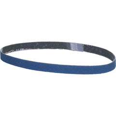 Norton - 1/2" Wide x 18" OAL, 60 Grit, Zirconia Alumina Abrasive Belt - Top Tool & Supply