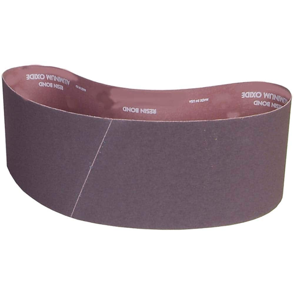 Norton - 6" Wide x 48" OAL, 80 Grit, Aluminum Oxide Abrasive Belt - Top Tool & Supply